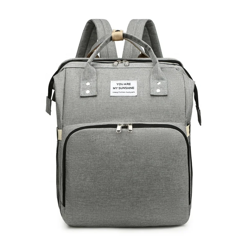 Bachoo Mother and Baby Outdoor Bag Bottle Insulation Diaper Multipurpose Waterproof Shoulder Bag OEM Large Capacity 2024 New