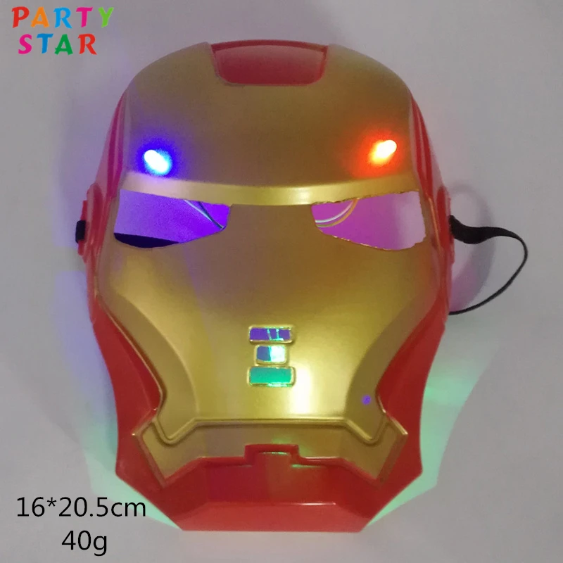 Various Style Halloween Party Captain America Hulk Iron Man Custom Prom Performance Hero Mask