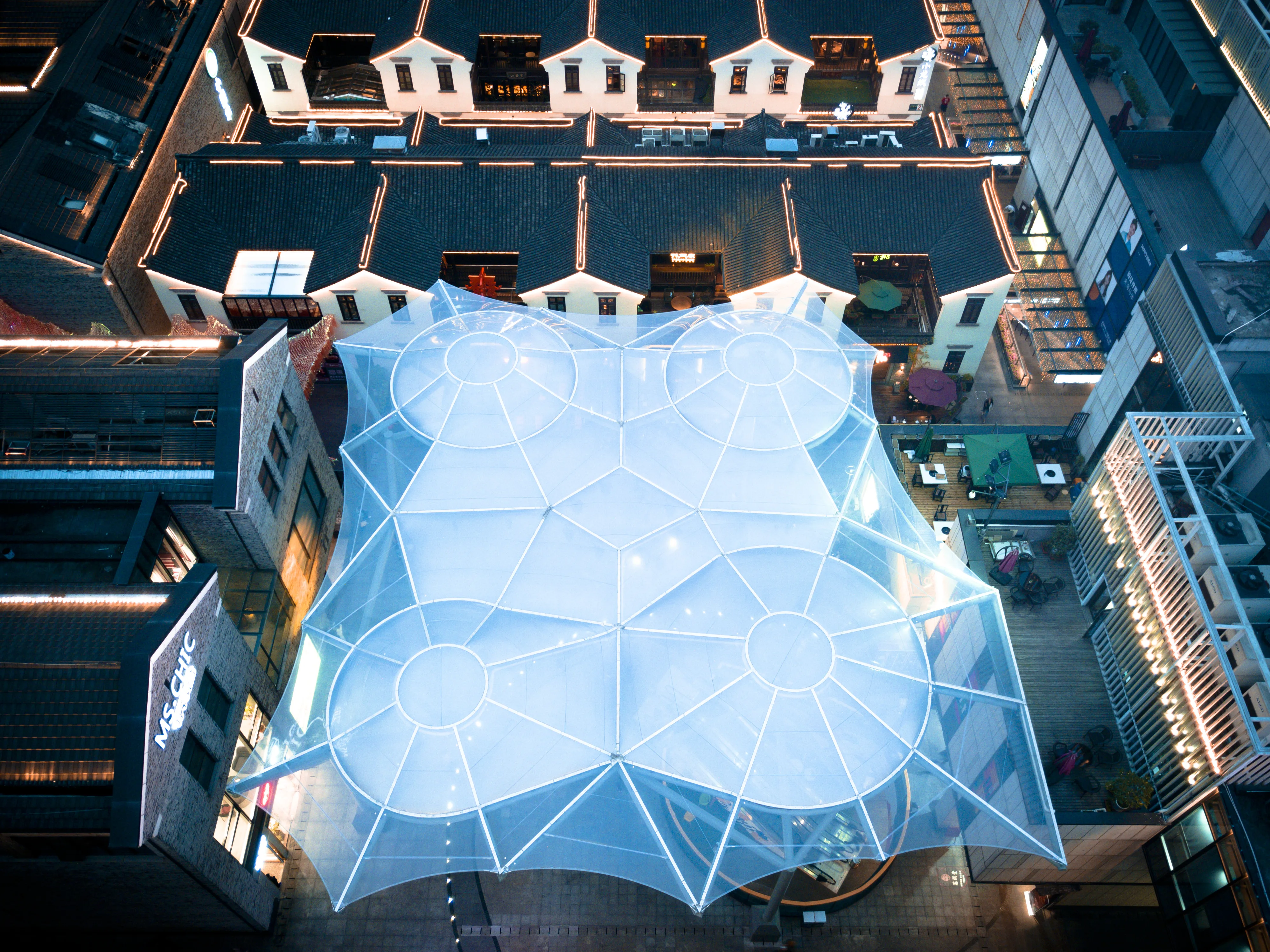 ETFE roofs ETFE Membrane Structure Manufacturer Directly Supplied Design Installation Services