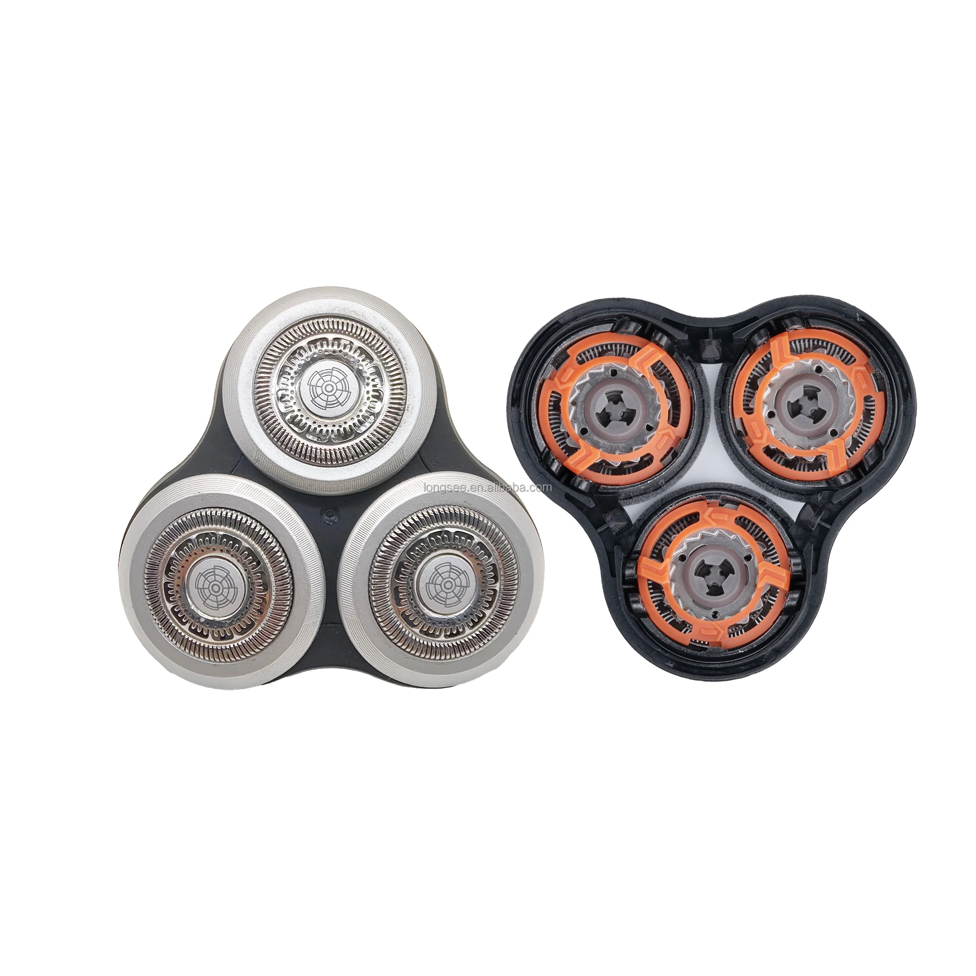 Новый дизайн от производителя сменная бритвенная головка RQ12 для Philips Norelco RQ11 RQ10 3D тройной бритвенный станок