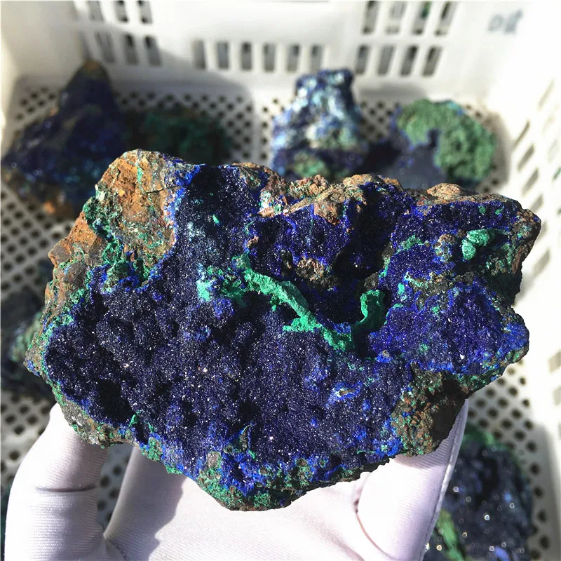 Оптовая продажа высокое качество натуральное сырье грубый Синий Азурит используемый для изготовления пигментов краска лечебный кварцевый кристалл минералы