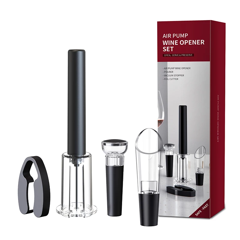 Air Pump Wine Opener Mini Wine Air Pressure Pump Opener Set Stainless Steel Needle Creative Red Wine Opener