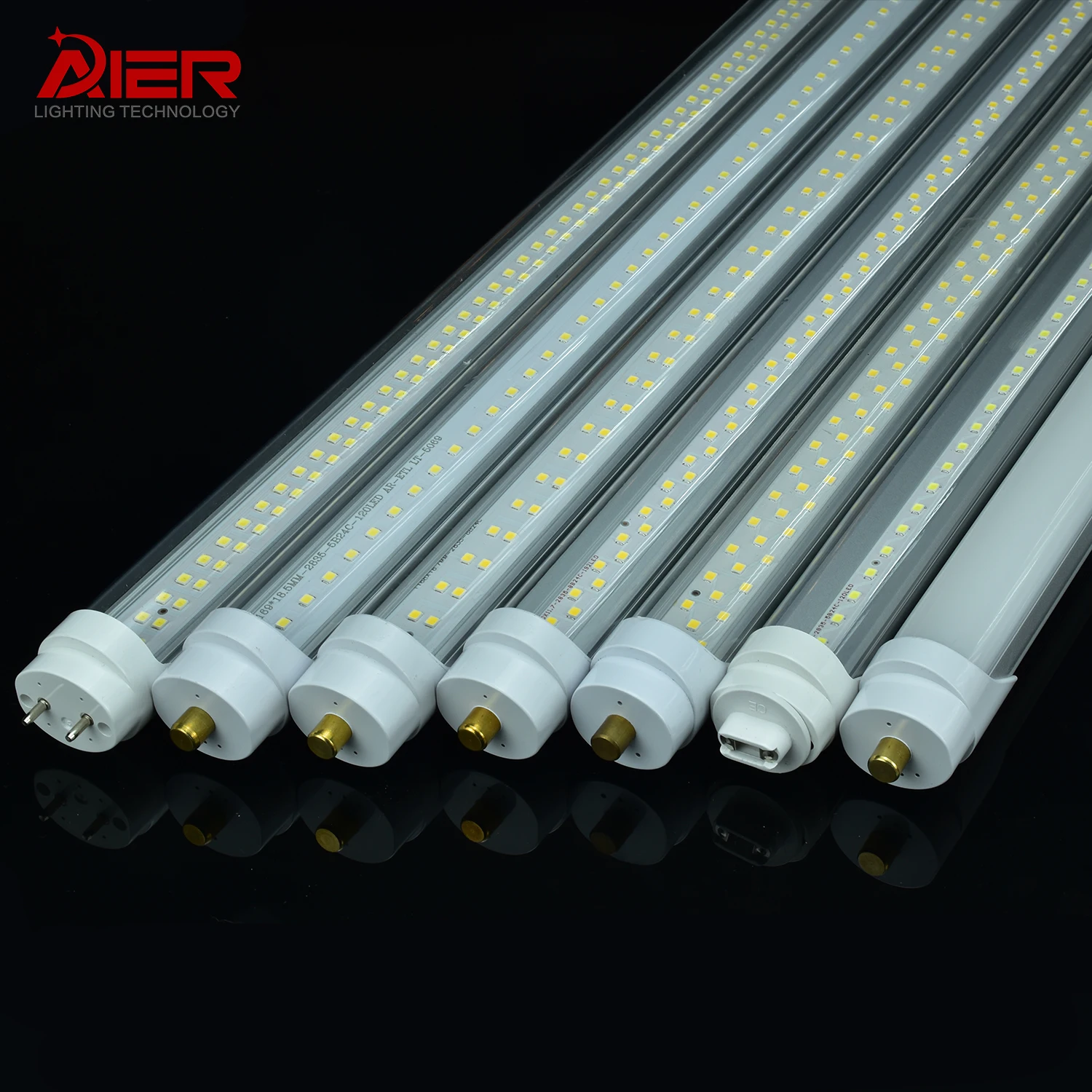 
Zhongshan AIER Super Bright Indoor Lighting G13 2FT 3FT 4FT 5FT 8FT T8 Glass Led Tube Light 