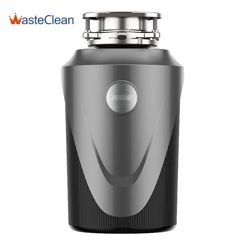 Wasteclean 1Hp 750w Continous Feed Food Disposers 7 Level Grinding Sound Reduction Kitchen Waste Disposer