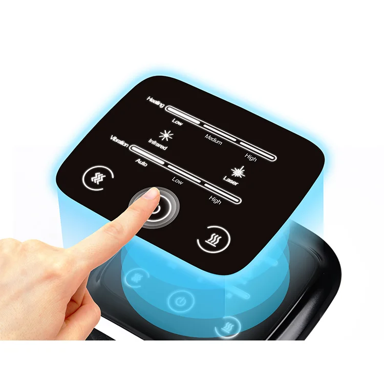 Hot Style Physiotherapy Thermal Insulation Vibration Massager Electric Heating Knee Pad for Arthritis Body With Color Box