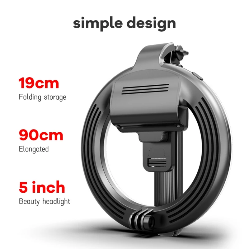 4in1 селфи кольцо света беспроводной пульт дистанционного управления палка для с беспроводным bluetooth-управлением мини штатив ручной раздвижной селфи-палка со светодиодной кольцевой светильник L07