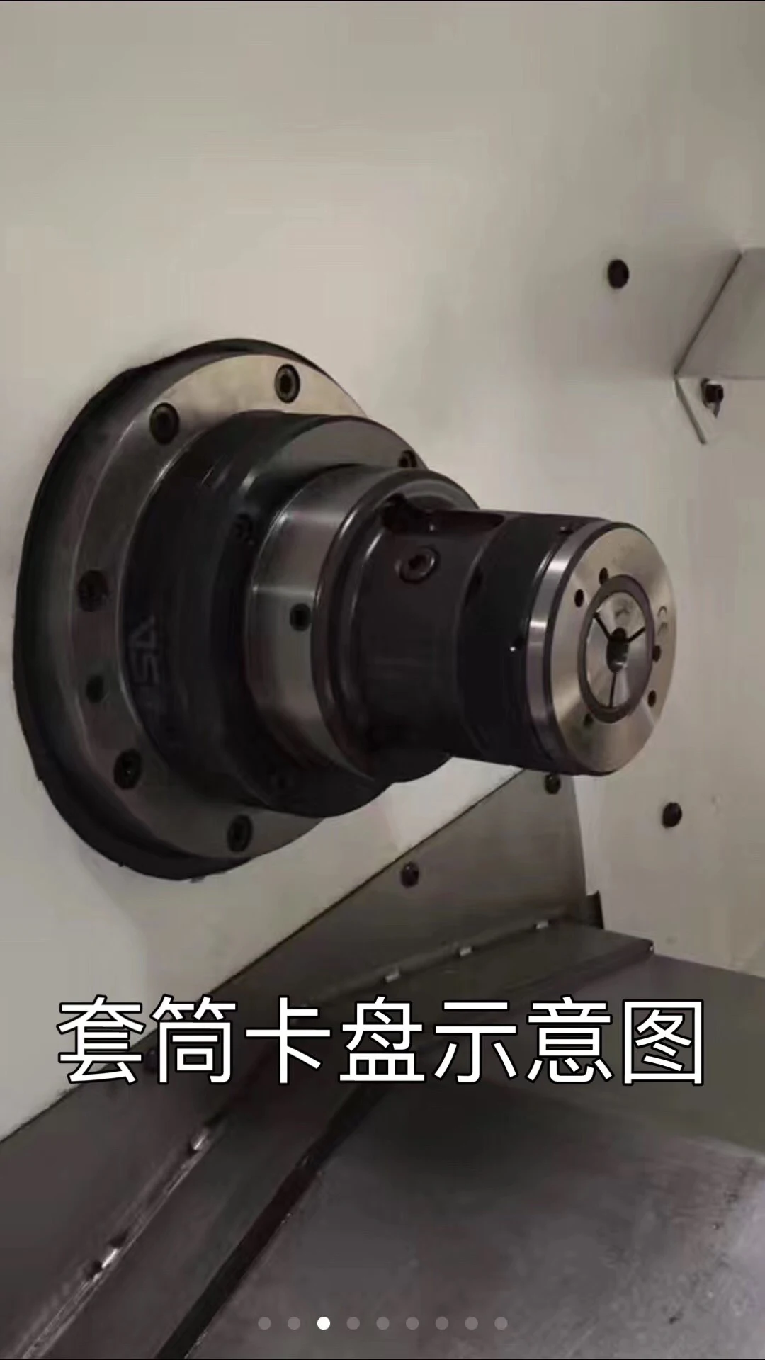 161E/163E/171E/173E/177E/185E collet chuck for cylindrical center mount, LL collet spring steel collet chuck for manual lathe