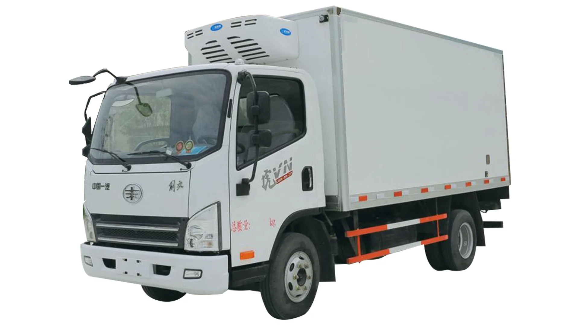FAW Foton JAC JMC Brands -18 Degree Deep Frozen Cargo Transporting Refrigeritor Truck