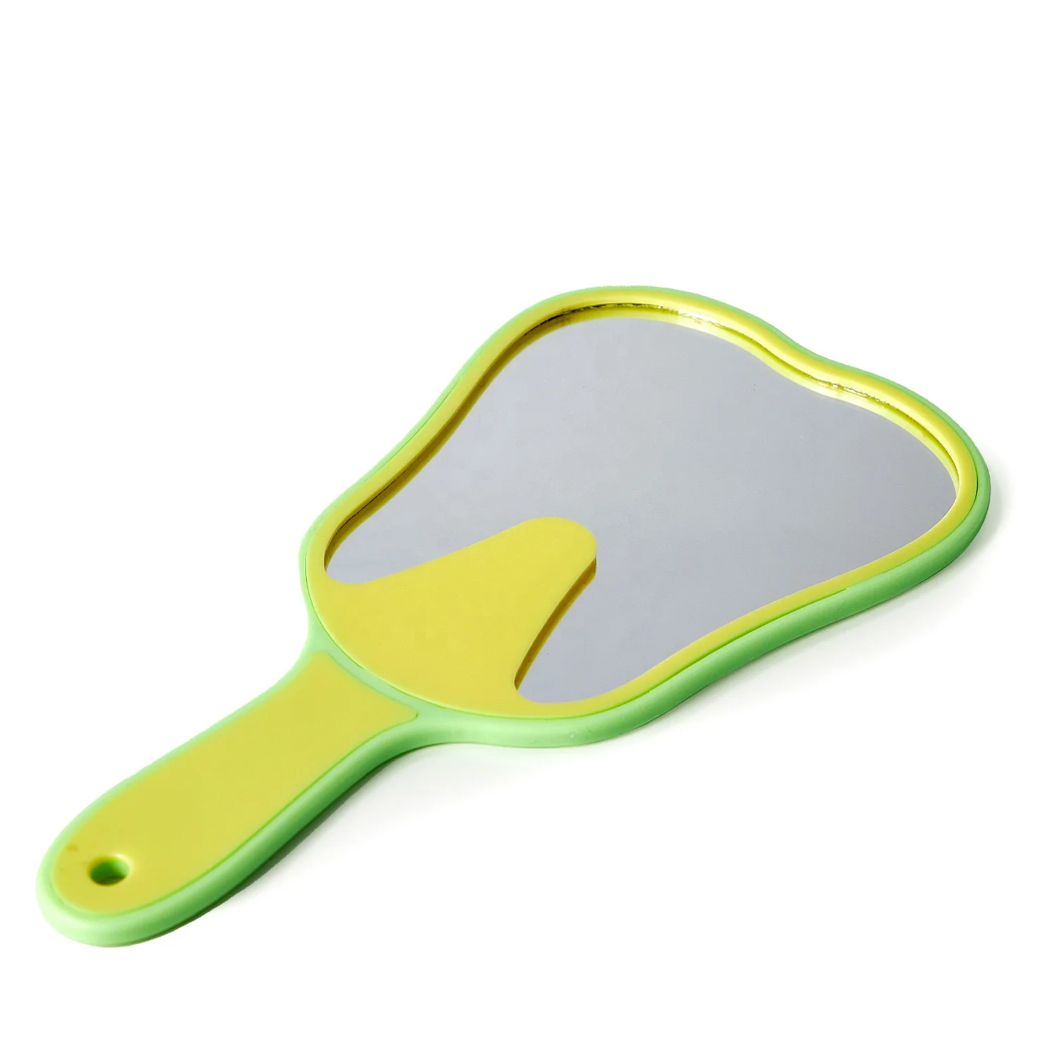 Стеклянная зубная ручка с зеркалом