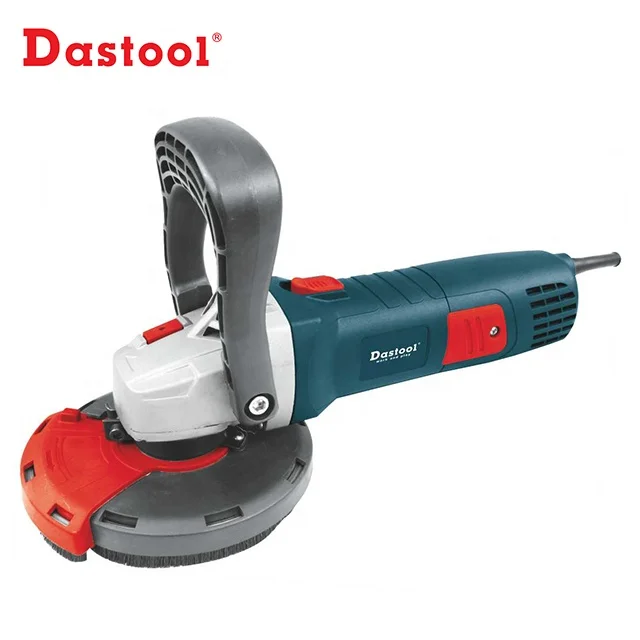 Dastool 125mm/5-inch 1400W  electric concrete tools with dust shroud for concrete surfacing finishing