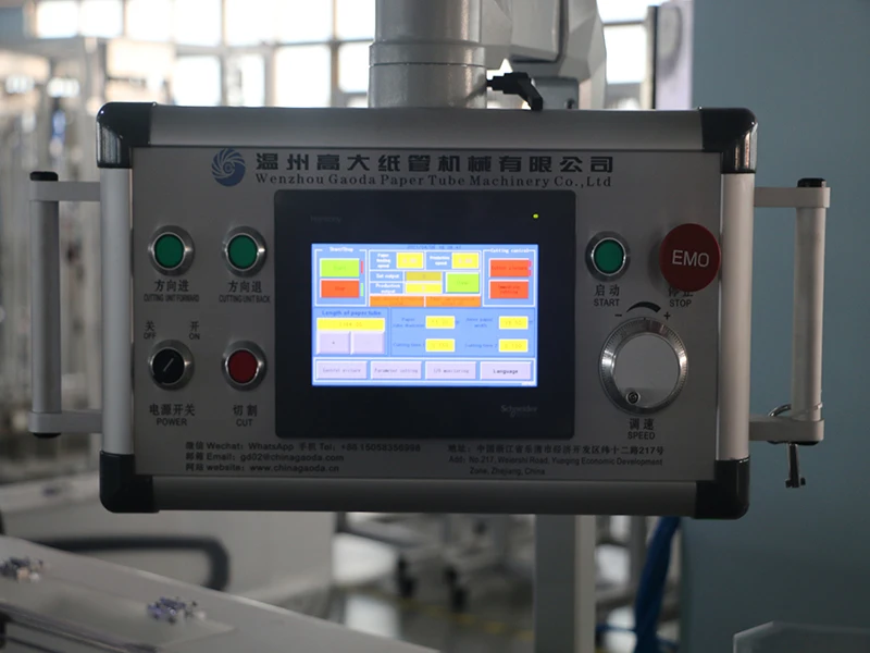 Hot sale new 9 cutting Knifes high speed paper straw forming machine  with PLC tough screen manufacturer