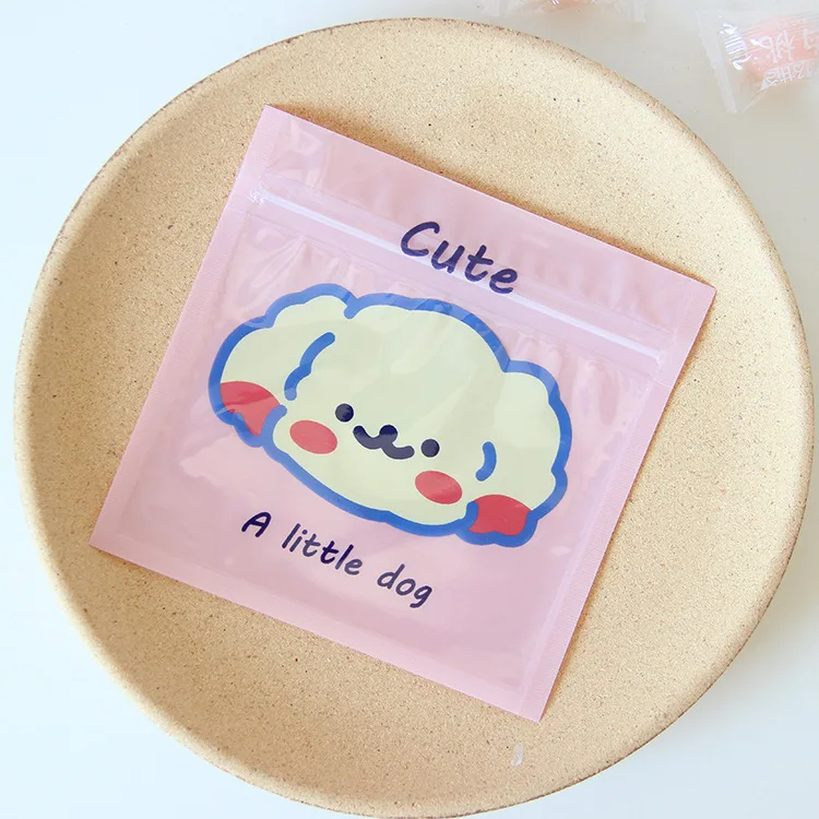 Custom Logo Ziplock Bag Organizer Storage Clear Plastic Portable Mini Plastic Ziplock Bag Reclosable