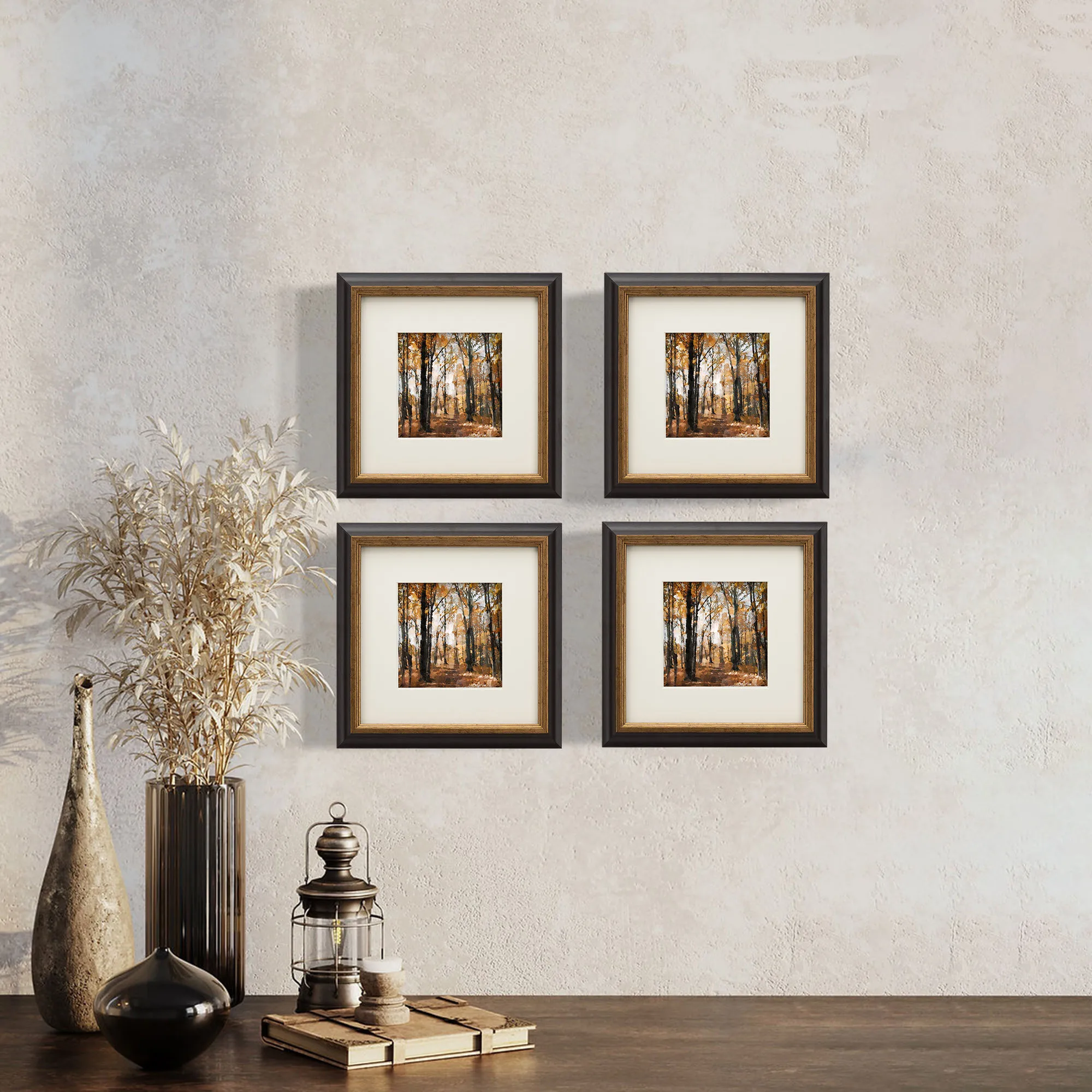 8x8 Новое поступление квадратной формы фоторамка настольная индивидуальная Современная стильная семейная декоративная рамка для картин из дерева