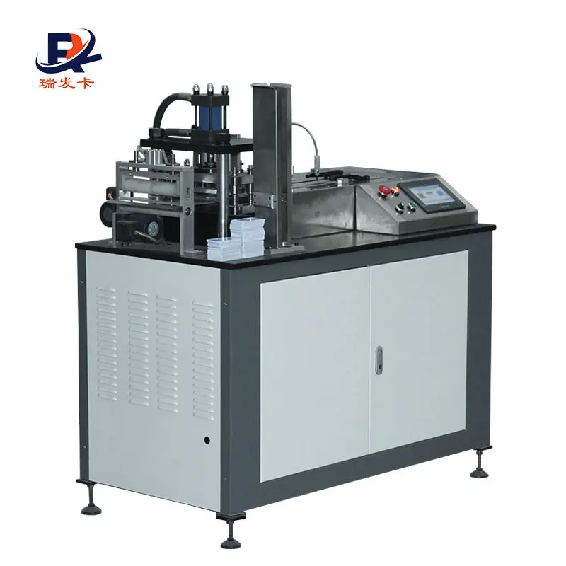Professional Pvc Plastic Playing Business Card Die Cutting Machine