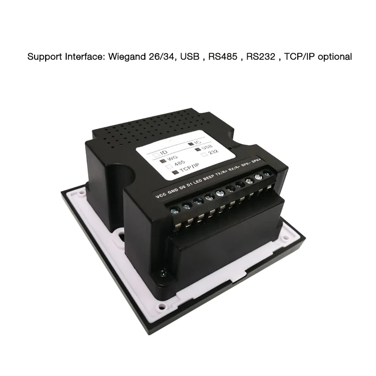 QR code scanner rs485 RFID EM proximity card 125Khz access control card reader