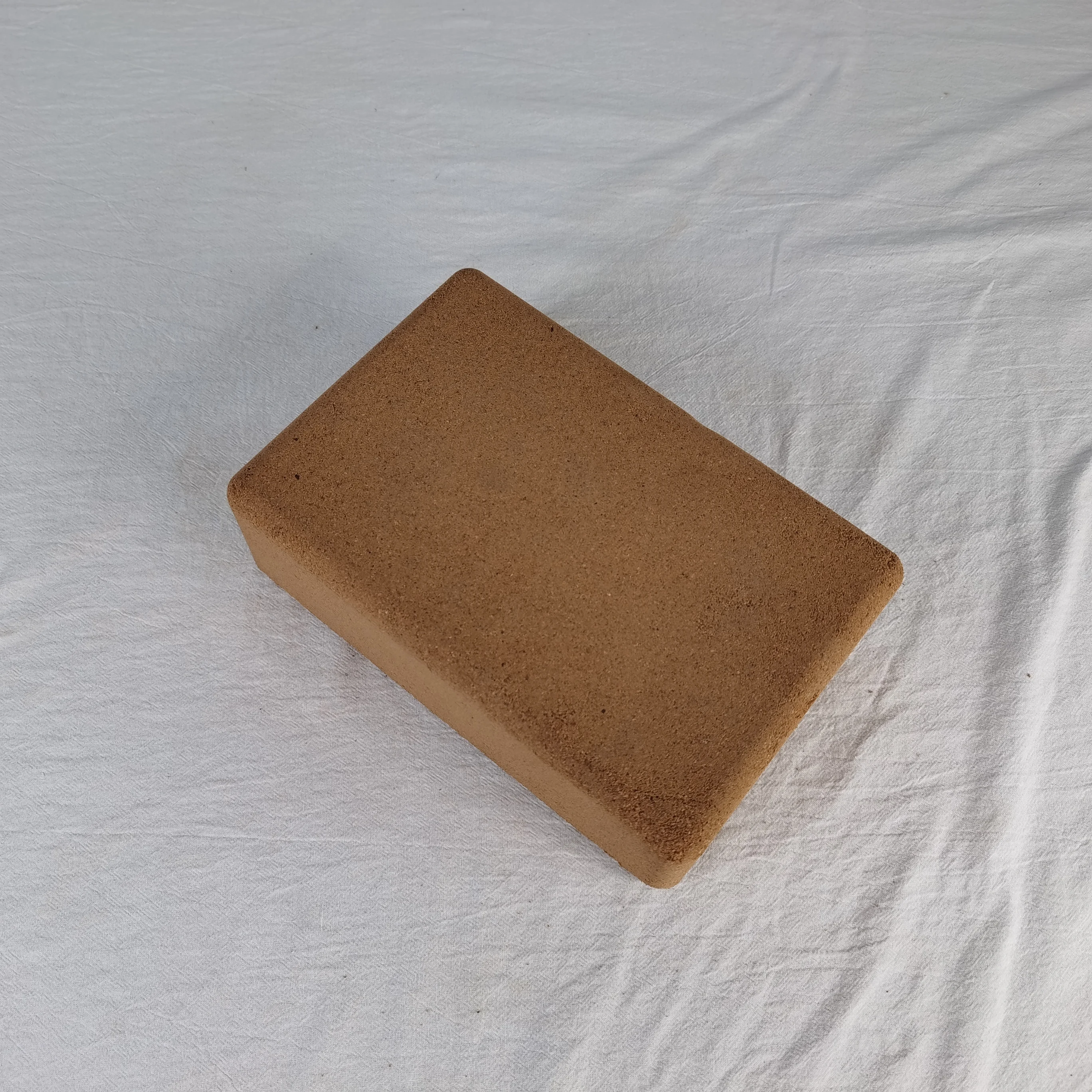 Low MOQ Eco-Friendly Environmental sustainable 369 Inches Cork Blocks With Custom Logo Yoga Exercise Wooden brick for fitness