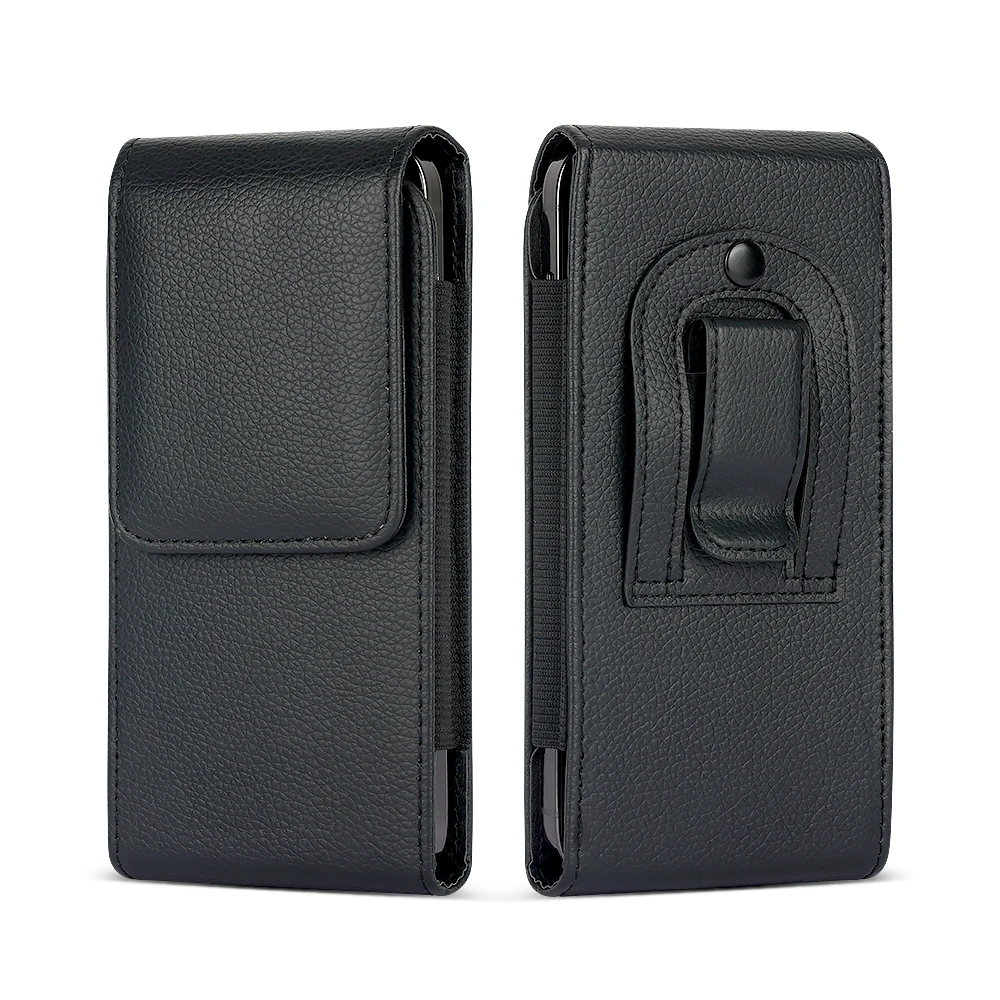 Customized wholesale Holster Belt clip Mobile Phone Bags Cases vertical holster design
