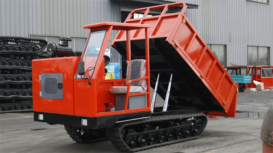 6T Diesel engine dump truck by crawler