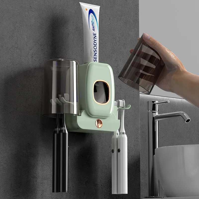 Intelligent toothbrush disinfector sterilization toothbrush holder