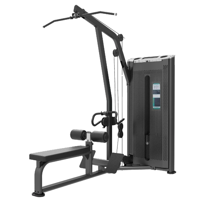 DFT-1908 New Top Cover Dual Function Strength Fitness Machine Lat Pulldown And Vertical Row Machine Commercial Gym Equipment