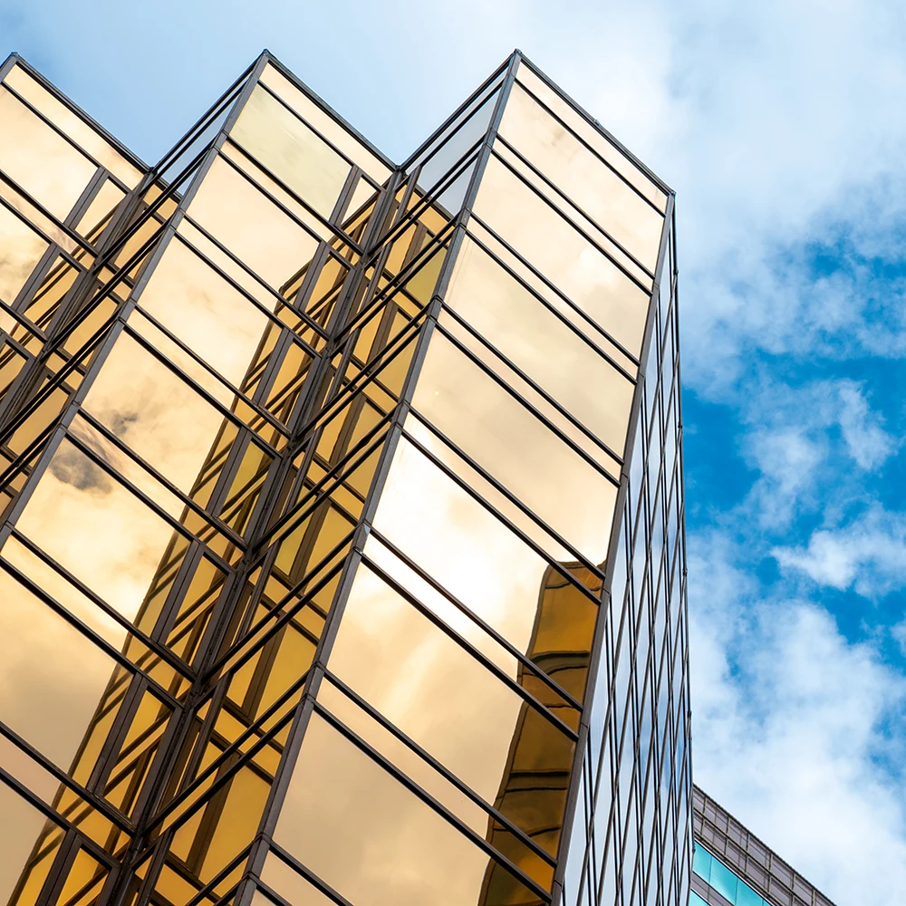 One Way Vision Metallic Decorative Reflective Building Film Building Explosion-proof Film Building Explosion-proof Film