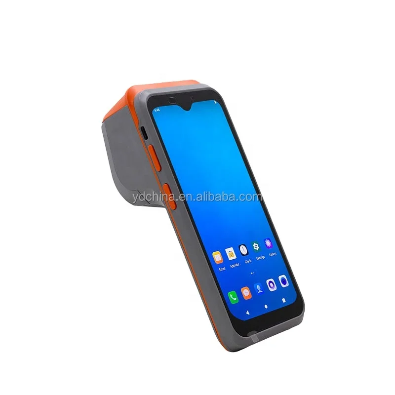 6 2 дюймов все в одном портативная система Android Pos портативный POS-терминал с термопринтером 58 мм
