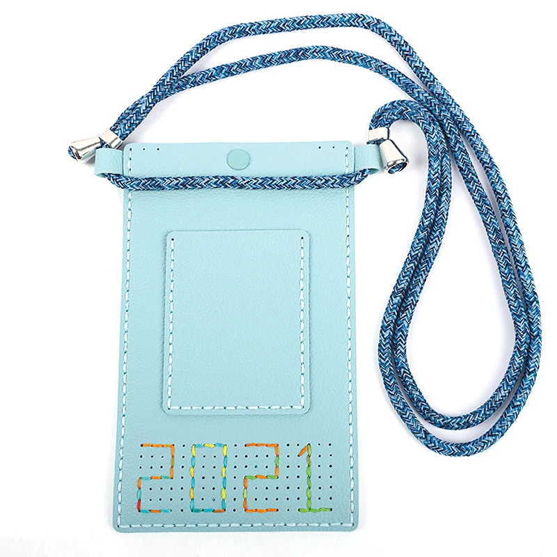 2023 hot sell card bag DIY fancy toy Leather shoulder bag Lady lady phone Credit card mobile phone bag