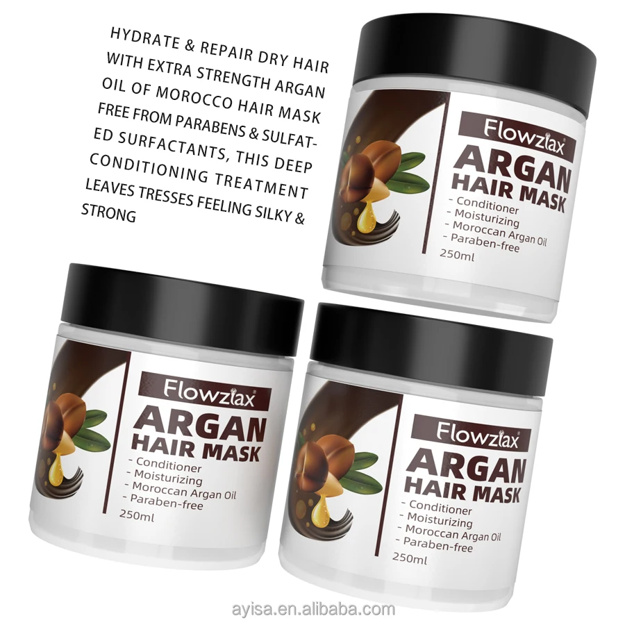 Organic keratin Morocco nut oil hair film moisturizes and nourishes hair conditioner to repair damaged hair membranes