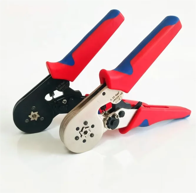 Cisivis Hot Sale 6-6A 0.25-6mm2 Self-adjusting Insulated Terminals Crimping Pliers Tool for Cable Wire End Sleeves Ferrules