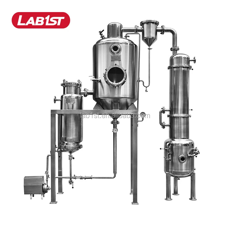 Lab1st RFE-100L single effect rising climbing film evaporator