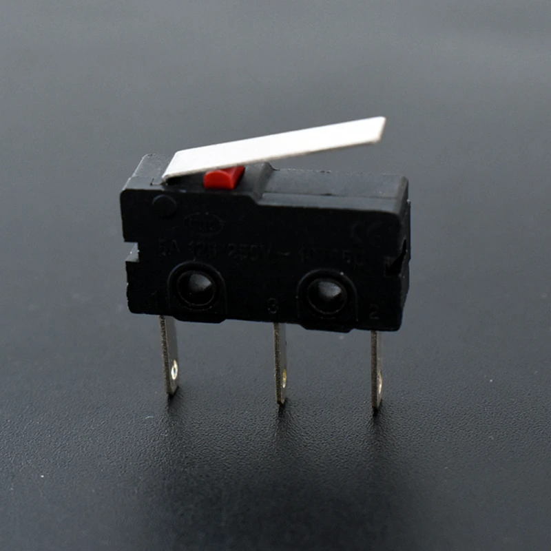 China C NO NC 3 Pin Long Foot Push On Push Off Button Micro Switch Manufacturer