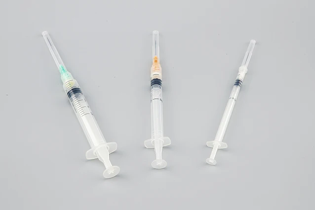 
Factory Price Disposable Ad Auto Destruct Self Destructive Safety Syringe with quick delivery 