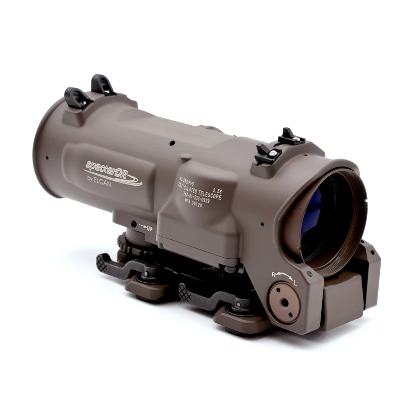 Tactical Hunting DR 1-4X Scope Fixed Dual Purpose Scope Tactical Optics 1-4x Magnifier with Mini Red Dot Sight