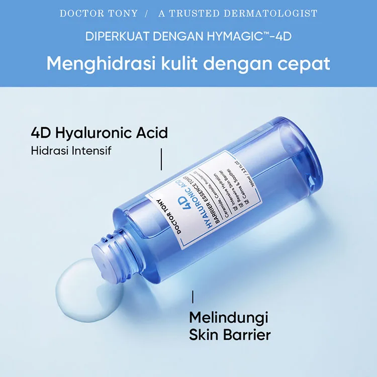 Wholesale Private Label Shrink Pores Facial Toner Moisturizing Brightening Hyaluronic Acid Face Skin Toner