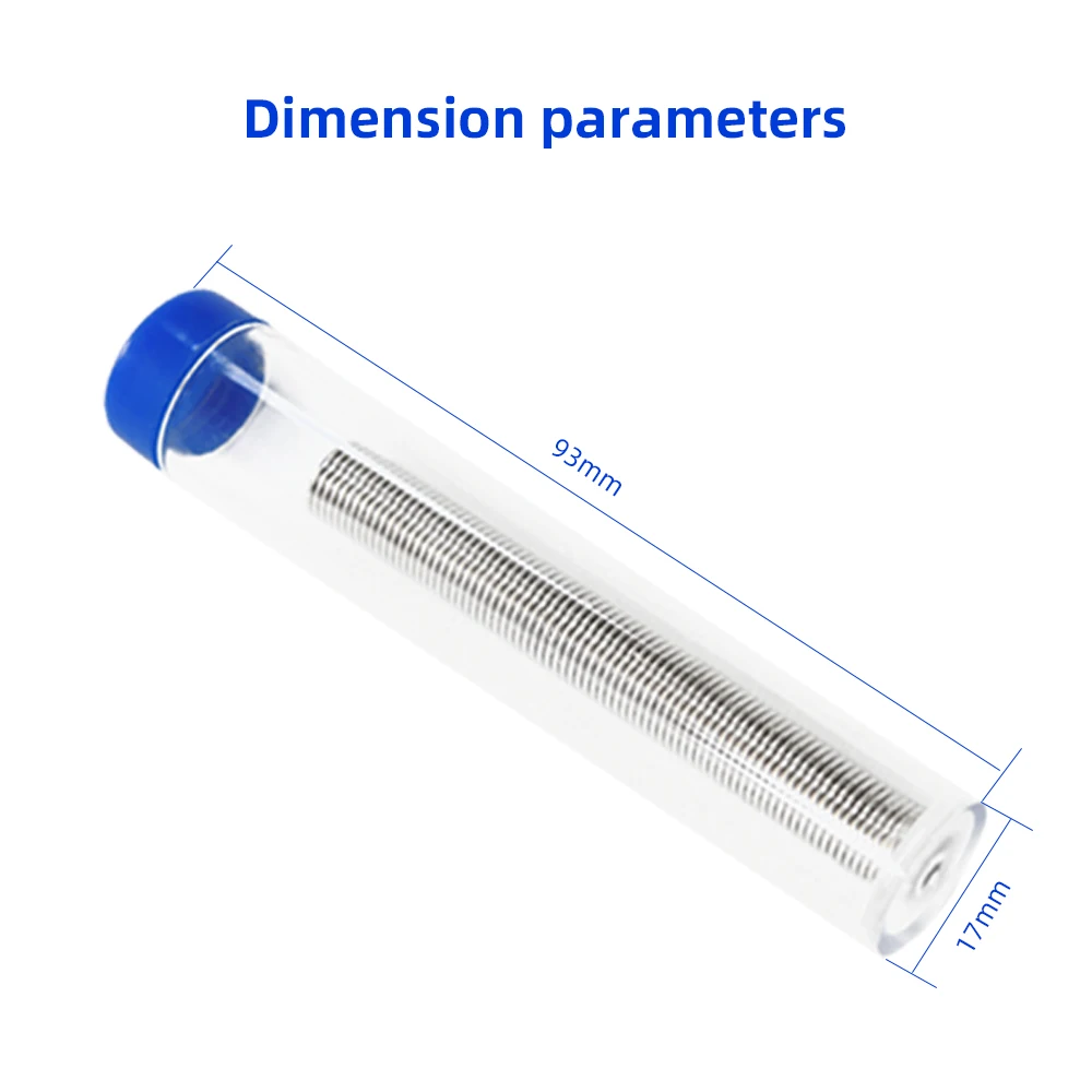 10g 0.8mm Diameter Flux Rosin Core Solder Wire Tube In Storage Tube Steady Soldering Welding Perfomance