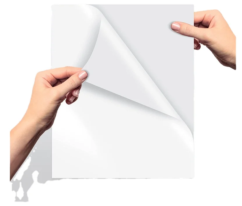 CHINA factory wholesale 135g  50sheets waterproof self-adhesive glossy sticker paper size A4 photo paper for inkjet printing