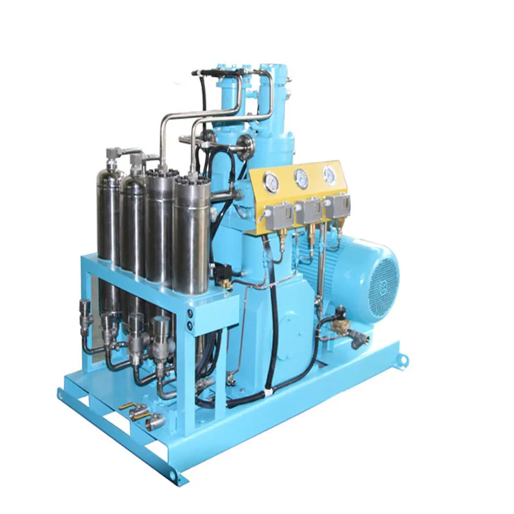 5m3/h 20m3/h 50m3/h 100m3/h oxygen fueling filling station compressor with 15mpa 40L oxygen tank cylinder