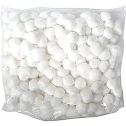 200g Small Cotton Balls for Makeup Nail Polish Removal Pet Care Applying Oil Lotion or Powder Soft and Absorbent