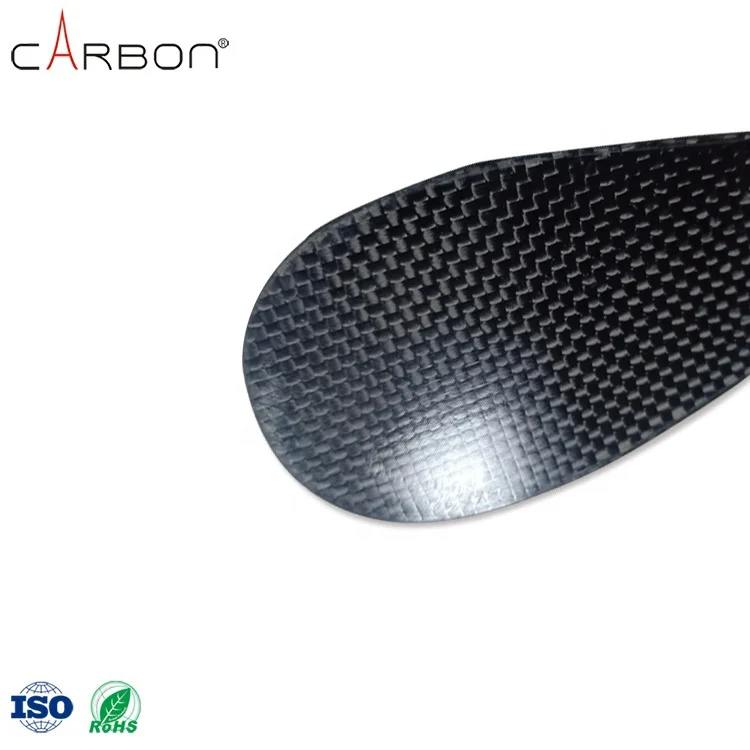 carbon insole arch support flat feet heat moldable high arch foot carbon fiber custom insoles orthotics