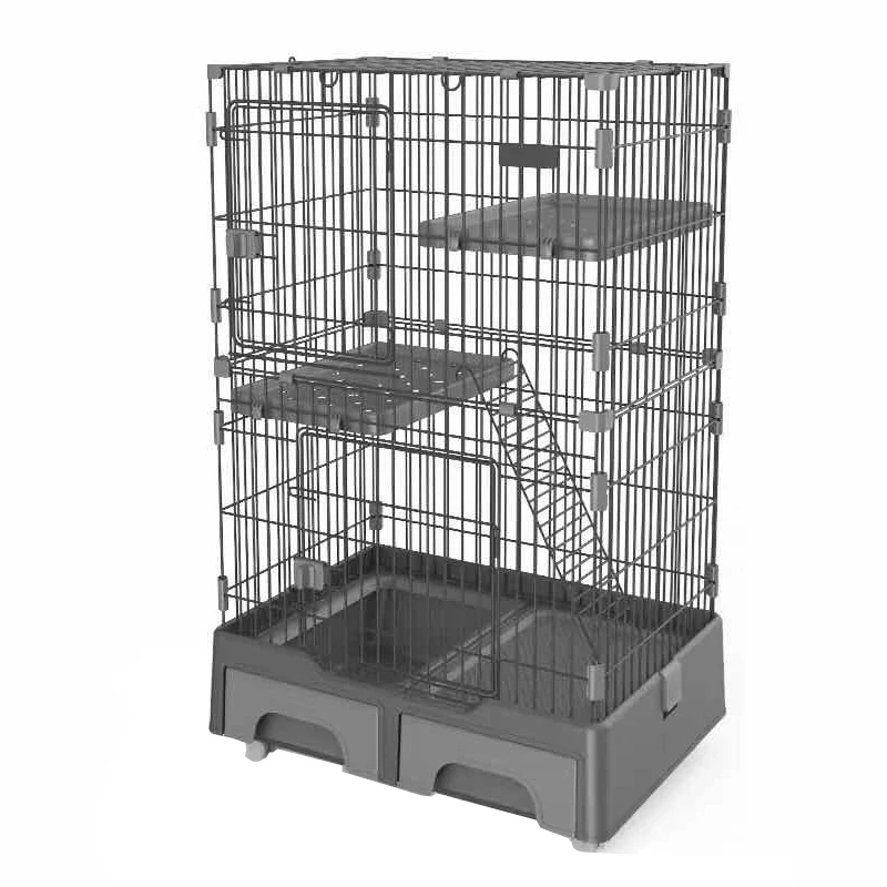 Yuanyang high quality pet cage with 3 layer made in China