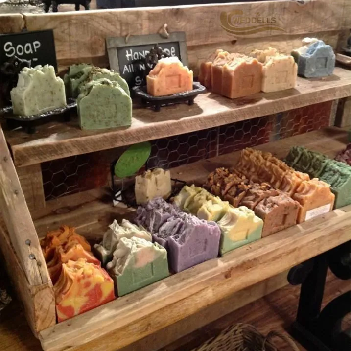 Weddells French Cold Pressed Organic Coffee Private Label Bar Flower Hand made Body artisan brightening Soap