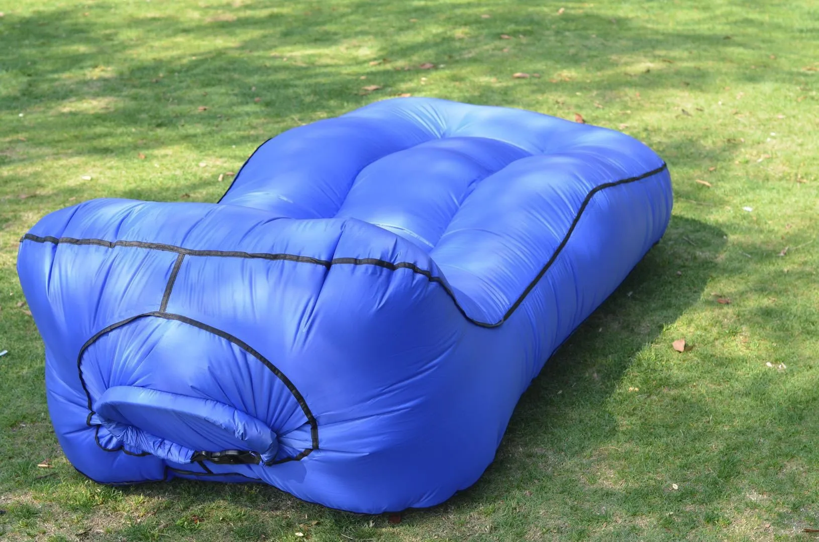 2022 Outdoor Backpacking Camping Hiking Ultralight Sleeping Mat Green Red Orange Blue Customized Furniture Air Bedroom Nylon Pcs