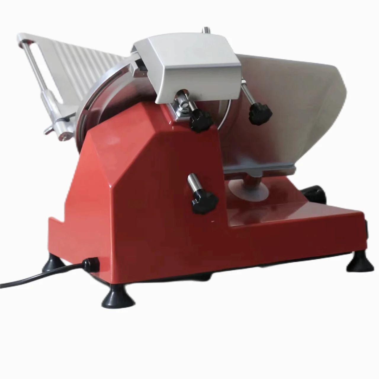 220mm 9inch AL Body Coated New appearance Commercial Cheese Slicer factory Removable meat slicer
