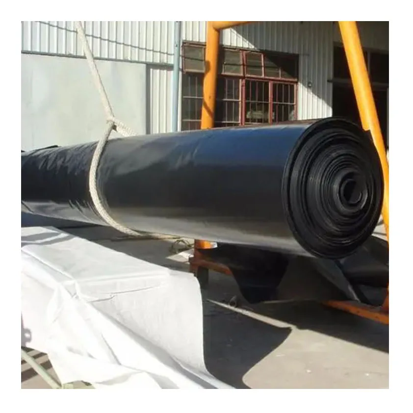 HDPE Plastic Membrane Sheeting 1mm Dam Liner 1.5mm HDPE Geomembrane 2mm Pond Liner Price for Mining Project
