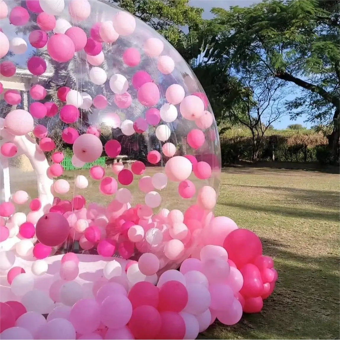 Hot Sale Outdoor Giant Transparent Inflatable Crystal Dome Party Balloon House Bubble House for Kid