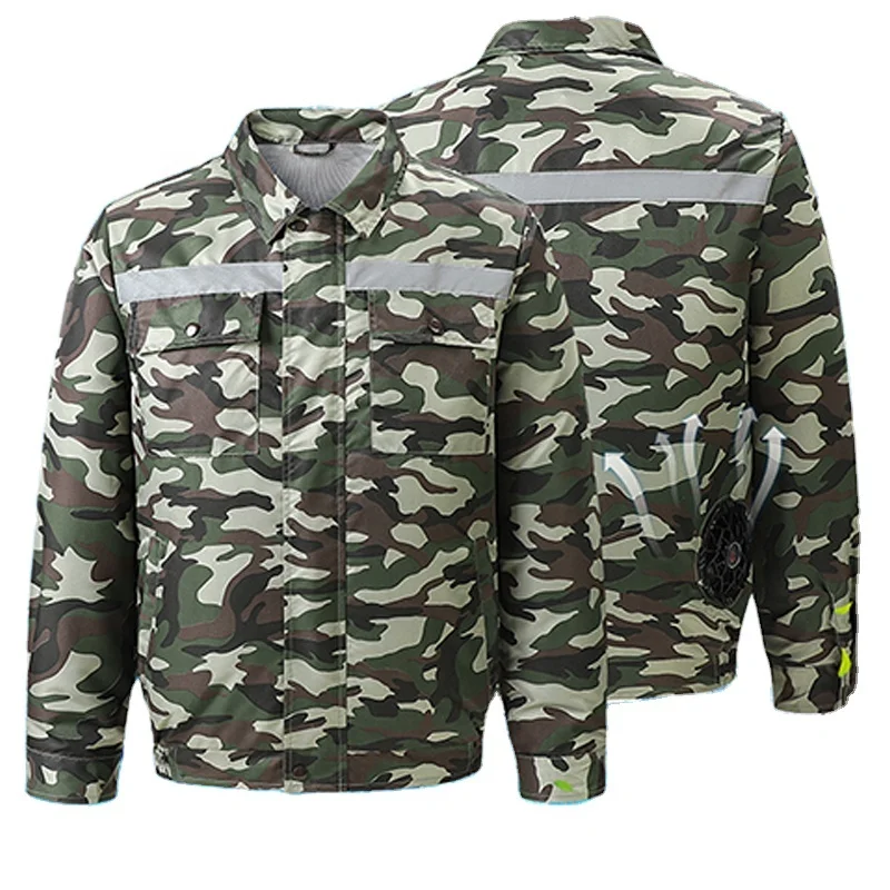 Wholesale 3 Speed Outdoor Sun Protection Air Conditioned Clothes Unisex Cooling Vest with 2 Fans