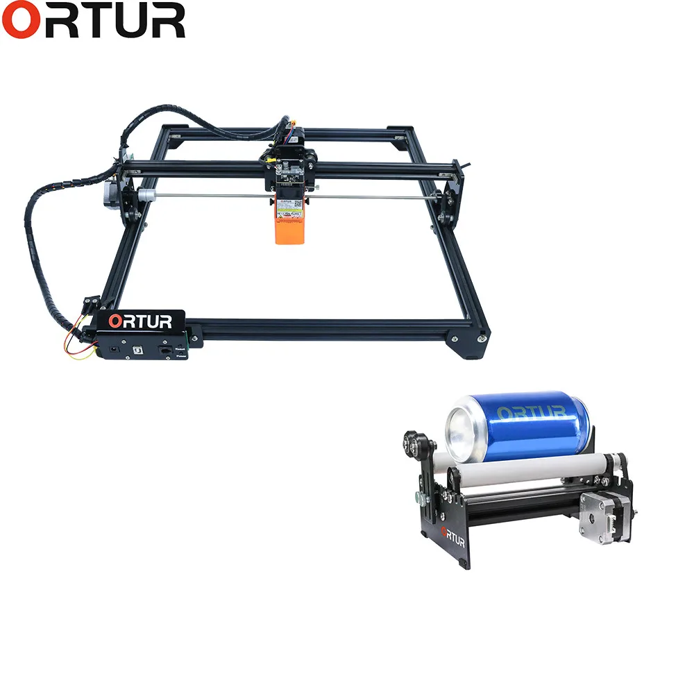 2022 Newest Ortur Portable Laser Engraver Desktop DIY Logo Mark Printer Carver Laser Engraving Machine China
