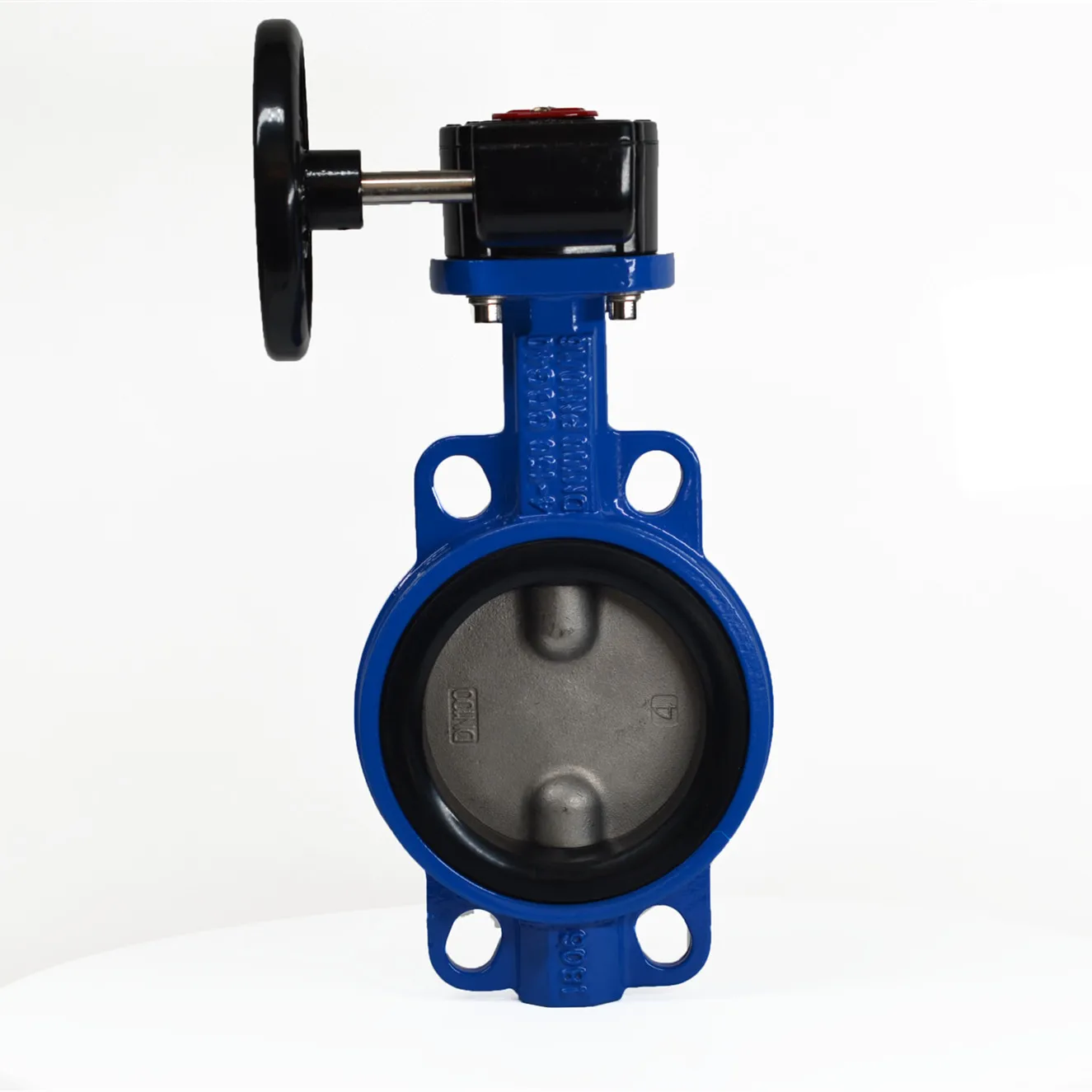 
Good quality MEDIUM PRESSURE WORM GEAR WAFER TYPE DUCTILE IRON BUTTERFLY VALVE price 