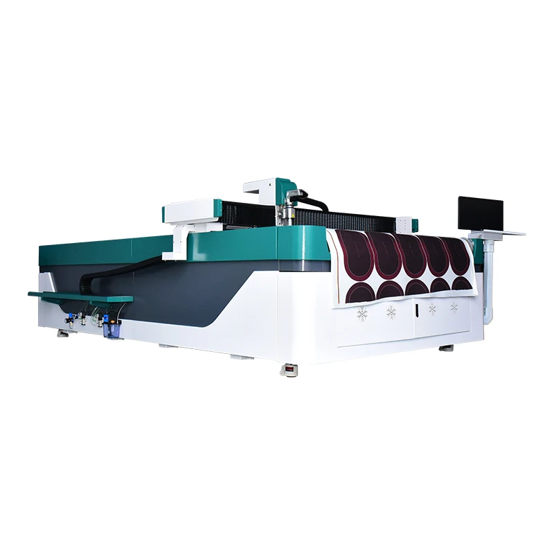 fully Automatic cnc oscillating knife corrugated carton die cutting machine