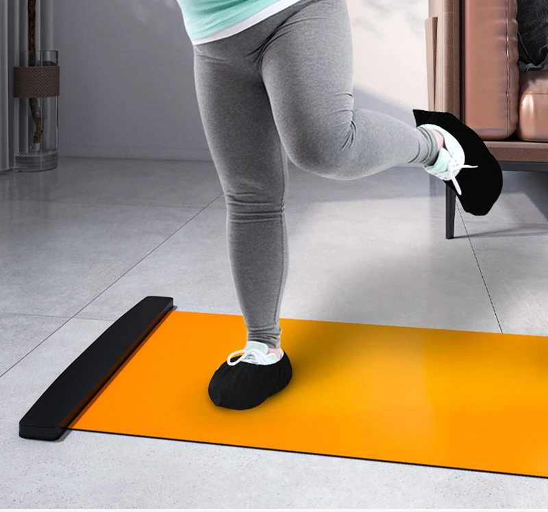 Yoga Sliding Mat Sports Fitness Glide Plate Skating Training Glide Mat For Ice Hockey Roller Skating Leg Exercise Accessories